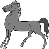 Horse Statant