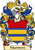 English or Welsh Family Coat of Arms (v.23) for Manners (Duke of Rutland)