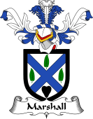 Coat of Arms from Scotland for Marshall