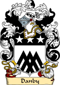 English or Welsh Family Coat of Arms (v.23) for Danby (Great Laughton, Yorkshire)