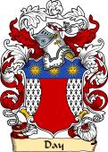 English or Welsh Family Coat of Arms (v.23) for Day