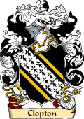English or Welsh Family Coat of Arms (v.23) for Clopton (Suffolk)