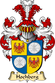 v.23 Coat of Family Arms from Germany for Hochberg