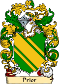 English or Welsh Family Coat of Arms (v.23) for Prior (Essex)