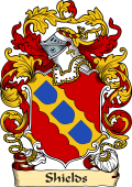 English or Welsh Family Coat of Arms (v.23) for Shields (Rutland)