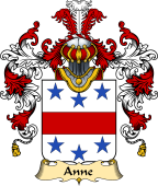 French Family Coat of Arms (v.25) Anne