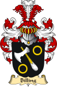 v.23 Coat of Family Arms from Germany for Billing