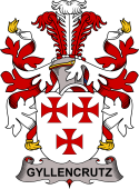 Swedish Coat of Arms for Gyllencrutz