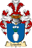v.23 Coat of Family Arms from Germany for Leipoldt
