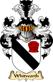 English Coat of Arms (v.23) for the family Whitworth