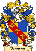 English or Welsh Family Coat of Arms (v.23) for Berenger