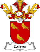 Coat of Arms from Scotland for Cairns
