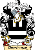 English or Welsh Family Coat of Arms (v.23) for Churchman (London)