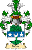 Scottish Family Coat of Arms (v.23) for Wate