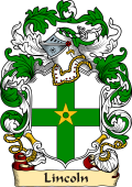 English or Welsh Family Coat of Arms (v.23) for Lincoln (Lincolne)