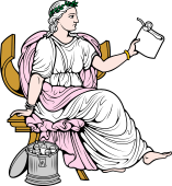 Gods and Goddesses Clipart image: Clio