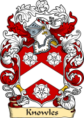English or Welsh Family Coat of Arms (v.23) for Knowles