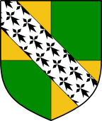 English Family Shield for Sparke (s)