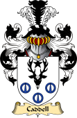 Scottish Family Coat of Arms (v.23) for Caddell