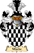 English Coat of Arms (v.23) for the family Warde