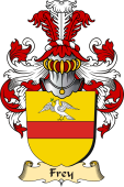 v.23 Coat of Family Arms from Germany for Frey
