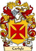 English or Welsh Family Coat of Arms (v.23) for Carlyle (Staffordshire)