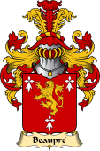 French Family Coat of Arms (v.23) for Beaupré