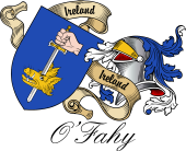 Sept (Clan) Coat of Arms from Ireland for O'Fahy