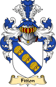 English Coat of Arms (v.23) for the family Fitton