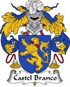 Portuguese Coat of Arms for Castel Branco