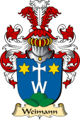 v.23 Coat of Family Arms from Germany for Weimann