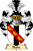 English Coat of Arms (v.23) for the family Blake