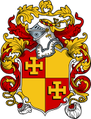 English or Welsh Coat of Arms for Cross
