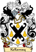 English or Welsh Family Coat of Arms (v.23) for Kellaway (Stowford, Devon)