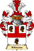 French Family Coat of Arms (v.23) for Moreau I