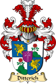 v.23 Coat of Family Arms from Germany for Ditterich