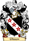English or Welsh Family Coat of Arms (v.23) for Glisson (Rampisham, Dorsetshire)