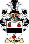 English Coat of Arms (v.23) for the family Appleton