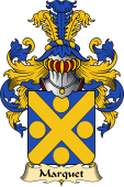 French Family Coat of Arms (v.23) for Marquet