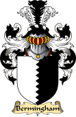 English Coat of Arms (v.23) for the family Bermingham