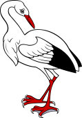 Stork Close Reguardant