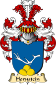 v.23 Coat of Family Arms from Germany for Hornstein