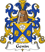 Coat of Arms from France for Genin