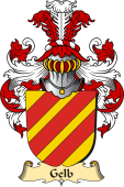 v.23 Coat of Family Arms from Germany for Gelb