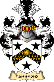 English Coat of Arms (v.23) for the family Hammond