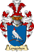 v.23 Coat of Family Arms from Germany for Lengerken