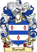 English or Welsh Family Coat of Arms (v.23) for Darnell (Lincolnshire)