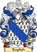 English or Welsh Family Coat of Arms (v.23) for English