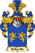 French Family Coat of Arms (v.23) for Belleville