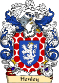 English or Welsh Family Coat of Arms (v.23) for Henley